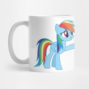 Rainbow Dash chooses Ponyville Mug